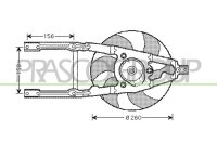 Lüfter, Motorkühlung für FIAT SEICENTO /...
