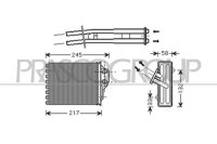 W&auml;rmetauscher, Innenraumheizung f&uuml;r FIAT PANDA (169_)