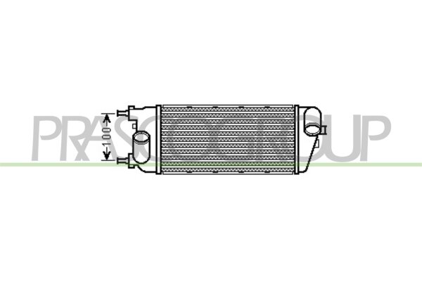 Ladeluftkühler für FIAT 500 C (312_)