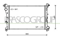 K&uuml;hler, Motork&uuml;hlung f&uuml;r FIAT 500L (351_, 352_)