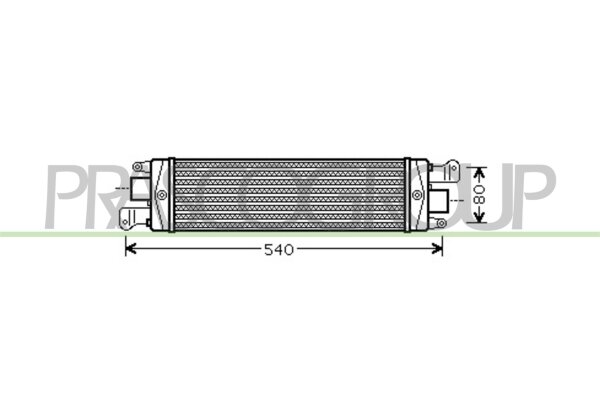 Ladeluftkühler für FIAT STRADA Pick-up (178_)