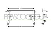 Kühler, Motorkühlung für FIAT PANDA Kasten/Schrägheck (169_)