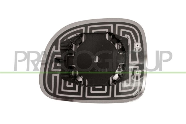 Außenspiegel rechts für FIAT PANDA (169_)