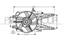 Lüfter, Motorkühlung für FIAT PUNTO (188_)