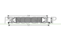 Ladeluftkühler für FIAT GRANDE PUNTO (199_)