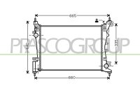 Kühler, Motorkühlung für FIAT PUNTO EVO (199_)