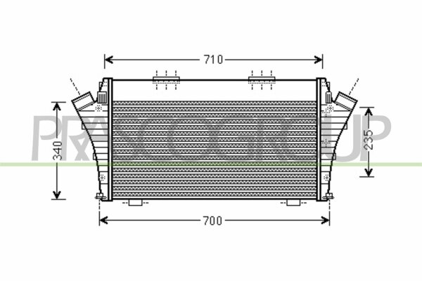 Ladeluftkühler für FIAT CROMA (194_)