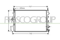 Kühler, Motorkühlung für FIAT CROMA (194_)