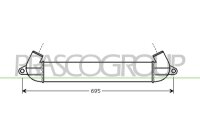 Ladeluftk&uuml;hler f&uuml;r FIAT DOBLO Kasten/Gro&szlig;raumlimousine (223_)