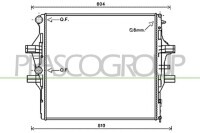 Kühler, Motorkühlung für IVECO DAILY V...