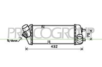 Ladeluftkühler für KIA RIO II (JB)