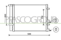 Kondensator, Klimaanlage für HYUNDAI i20 I (PB, PBT)