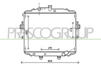 Kühler, Motorkühlung für HYUNDAI H100 Pritsche/Fahrgestell