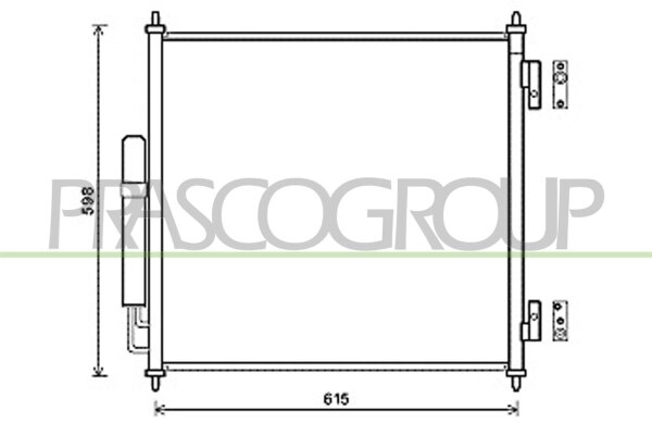 Kondensator, Klimaanlage für LAND ROVER RANGE ROVER IV (L405)