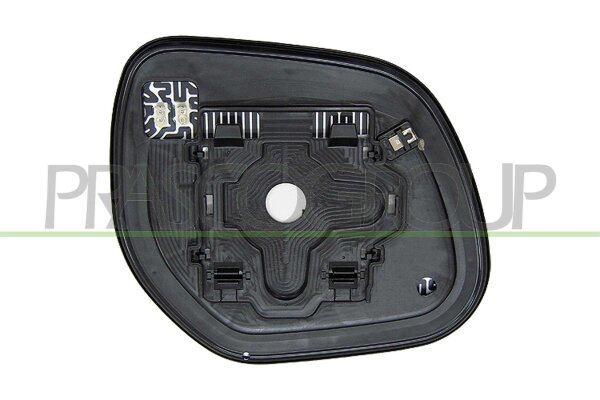 Spiegelglas, Außenspiegel links für MITSUBISHI OUTLANDER II (CW_W)