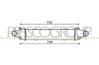 Ladeluftkühler für MERCEDES-BENZ C-CLASS (W204)