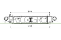 Ladeluftkühler für MERCEDES-BENZ C-CLASS Coupe...