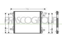 Kondensator, Klimaanlage für MERCEDES-BENZ M-CLASS...