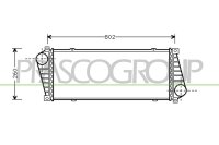 Ladeluftkühler für MERCEDES-BENZ SPRINTER 2-t...