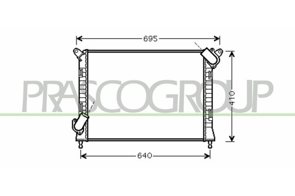 Kühler, Motorkühlung für MINI MINI (R50, R53)