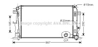 K&uuml;hler, Motork&uuml;hlung f&uuml;r MERCEDES-BENZ SPRINTER 3,5-t Bus (906)