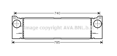 Ladeluftkühler für MERCEDES-BENZ VIANO (W639)