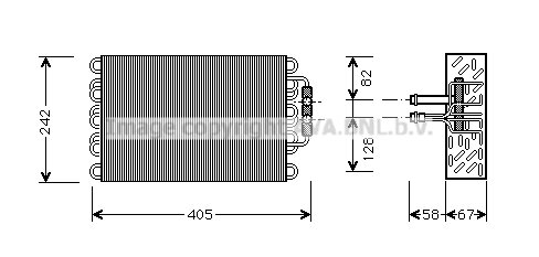 Verdampfer, Klimaanlage für MERCEDES-BENZ C-CLASS (W202)