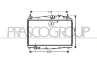 Kühler, Motorkühlung für MAZDA 2 (DE_, DH_)
