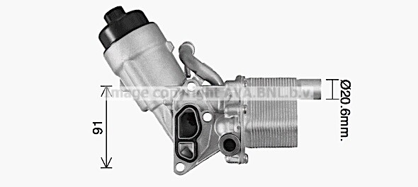 Ölkühler, Motoröl für OPEL ASTRA J Caravan (P10)