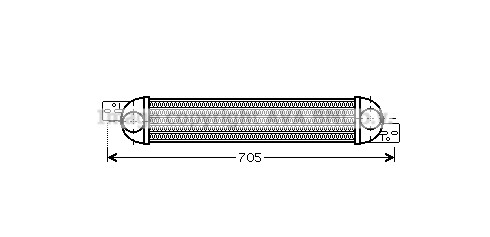 Ladeluftkühler für OPEL MERIVA A Großraumlimousine (X03)