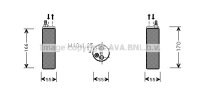 Trockner, Klimaanlage für VAUXHALL CORSA Mk II (C) (X01)