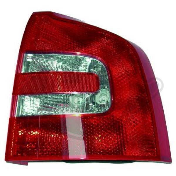 Heckleuchte, Rückleuchte links für SKODA OCTAVIA II Combi (1Z5)