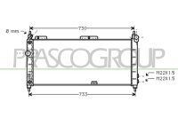 K&uuml;hler, Motork&uuml;hlung f&uuml;r OPEL CORSA B (S93)