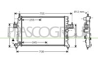 Kühler, Motorkühlung für VAUXHALL COMBO Mk...