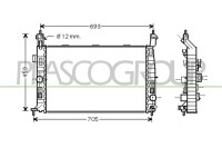 K&uuml;hler, Motork&uuml;hlung f&uuml;r VAUXHALL MERIVA A (X03)