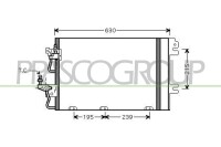 Kondensator, Klimaanlage f&uuml;r OPEL ASTRA H Caravan (A04)
