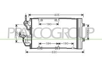 Kondensator, Klimaanlage für VAUXHALL ZAFIRA Mk II...