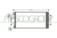 Kondensator, Klimaanlage vorne für VAUXHALL MOVANO...