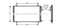 Kondensator, Klimaanlage für PEUGEOT 206...