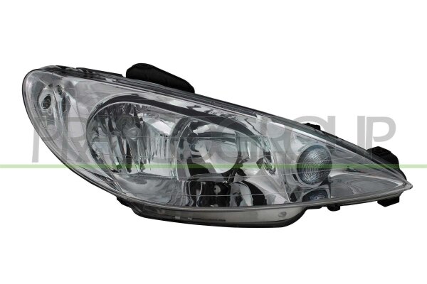 Hauptscheinwerfer rechts für PEUGEOT 206 CC (2D)