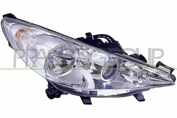 Hauptscheinwerfer rechts für PEUGEOT 207 (WA_, WC_)