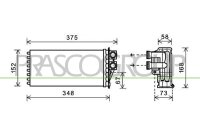 Wärmetauscher, Innenraumheizung für PEUGEOT...