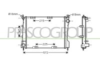 Kühler, Motorkühlung für RENAULT MODUS /...