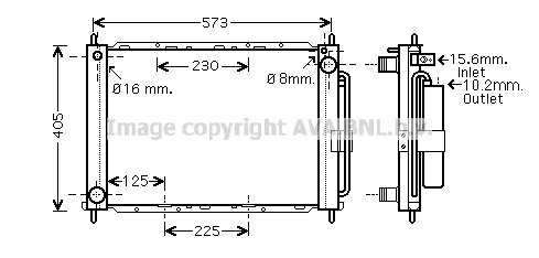 Kühlmodul für RENAULT MODUS / GRAND MODUS (F/JP0_)