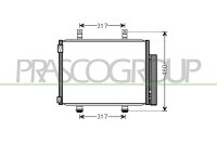 Kondensator, Klimaanlage für SUZUKI SWIFT IV (FZ, NZ)