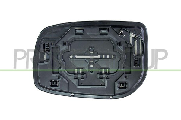 Spiegelglas, Außenspiegel rechts für TOYOTA YARIS (_P9_)