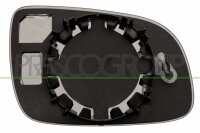 Spiegelglas, Außenspiegel links für VW POLO (6N2)