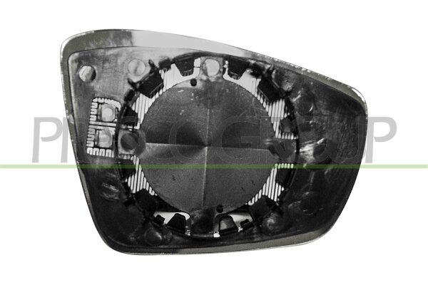 Spiegelglas, Außenspiegel links für VW POLO V (6R1, 6C1)