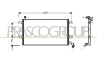 Kondensator, Klimaanlage für VW GOLF III (1H1)