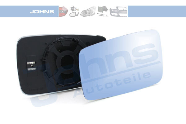 Spiegelglas, Außenspiegel links für AUDI 80 B3 Stufenheck (893, 894, 8A2)